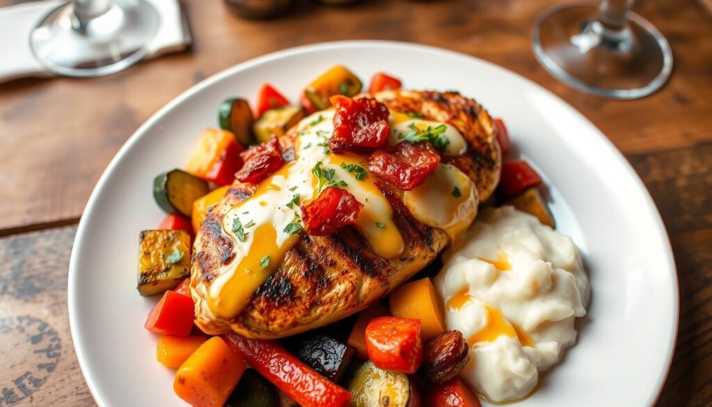 Alice Springs Chicken Plating