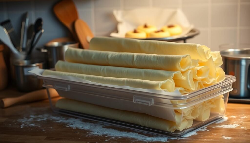 puff pastry storage