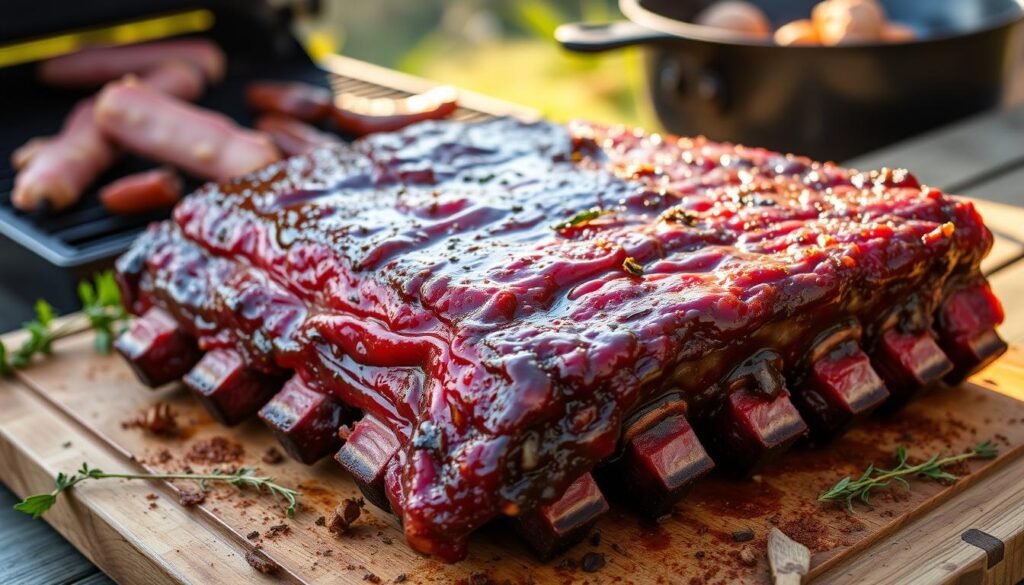 Basted and Glazed Ribs