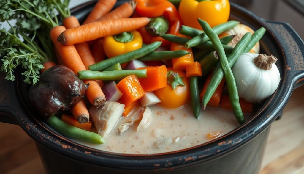 crockpot vegetables