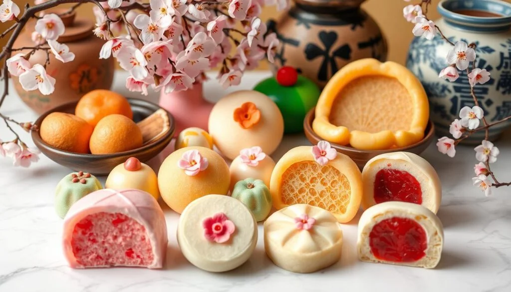 seasonal wagashi