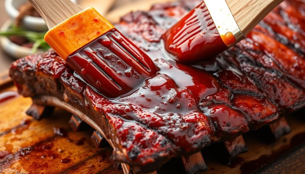 Beef Ribs Glazing Technique