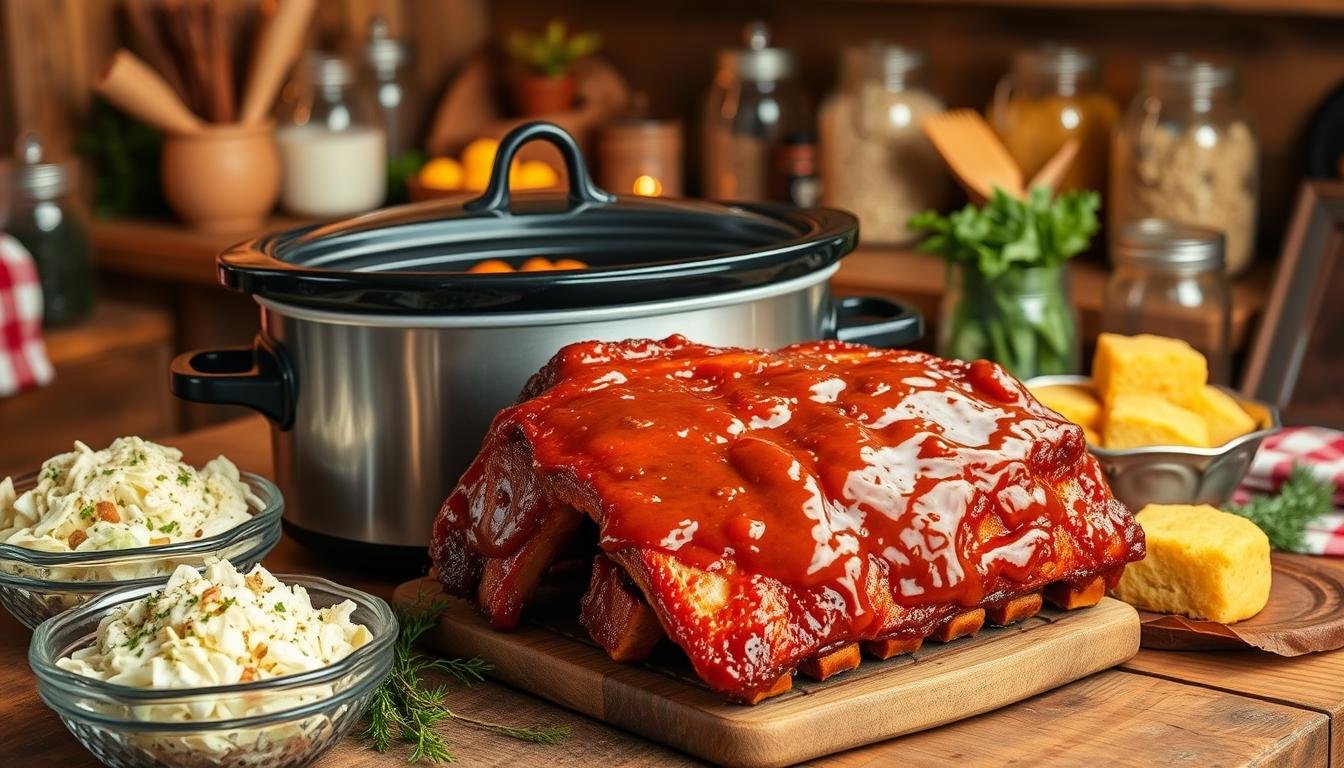 country style pork ribs slow cooker