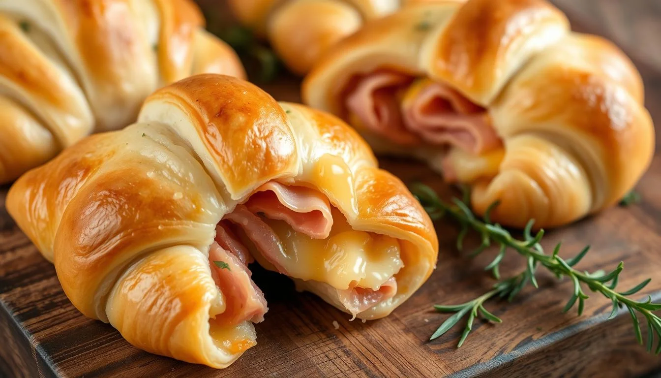 ham and cheese crescent rolls