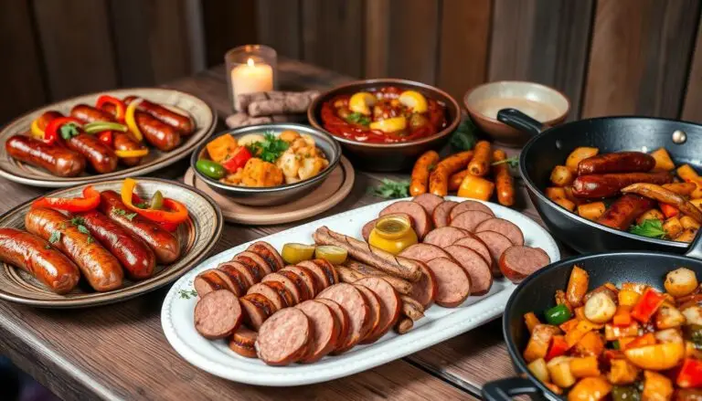 meals with smoked sausage