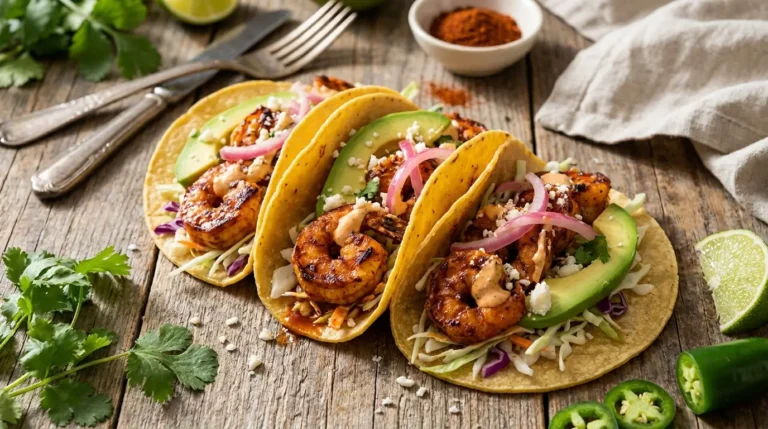 Spicy Shrimp Tacos