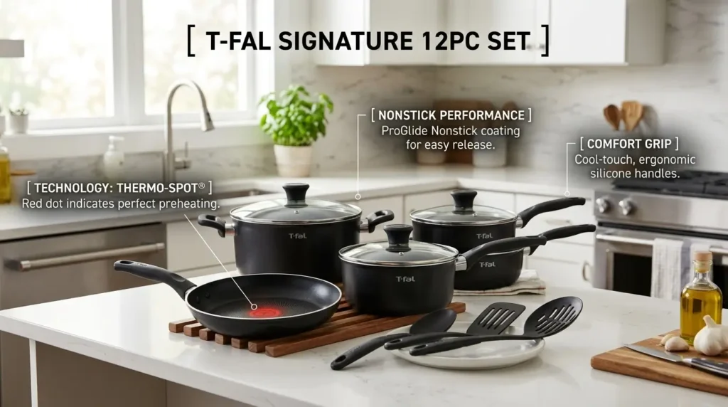 Looking for the best nonstick cookware set? Check out our T-fal Signature 12-piece review with honest insights, features, and real value.