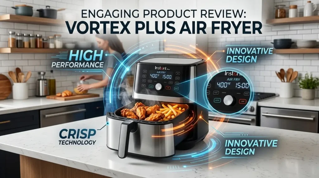 Thinking of buying the Instant Vortex Plus Air Fryer? Here’s a complete 2026 review with honest insights, cooking performance, and value.