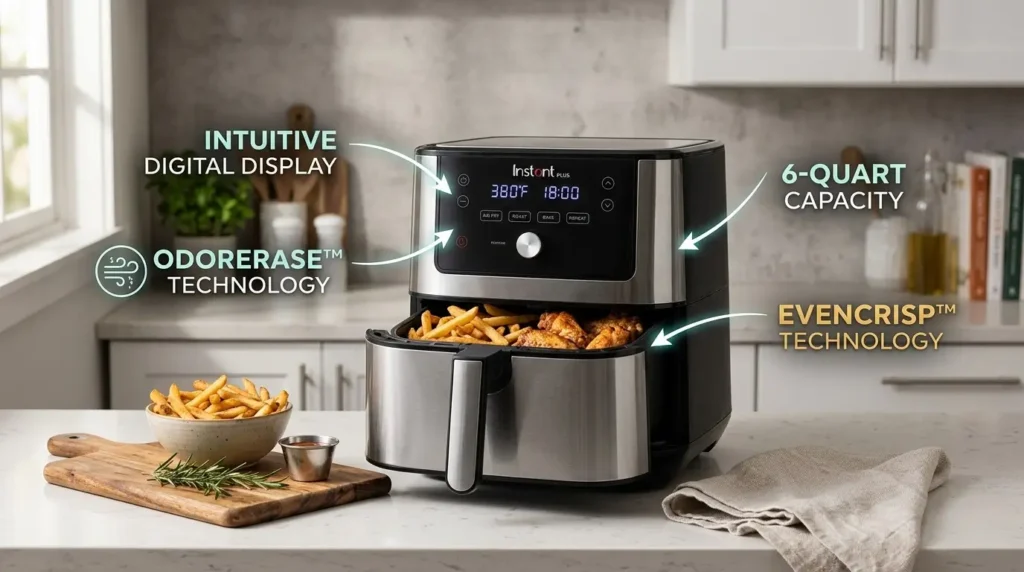 Thinking of buying the Instant Vortex Plus Air Fryer? Here’s a complete 2026 review with honest insights, cooking performance, and value.