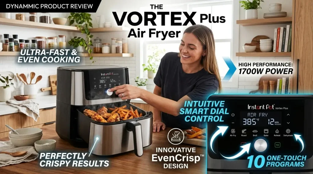 Thinking of buying the Instant Vortex Plus Air Fryer? Here’s a complete 2026 review with honest insights, cooking performance, and value.