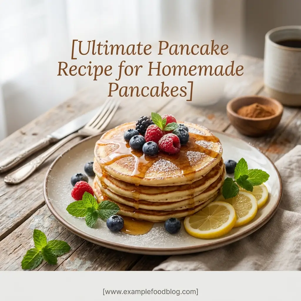Pancake Recipe 3